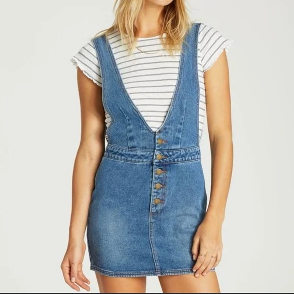 Billabong Blue Classic Denim Jeans Relaxed Fit - Picture 1 of 6